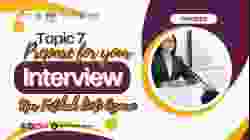 PHR3093 TOPIC 7 PREPARE FOR YOUR INTERVIEW