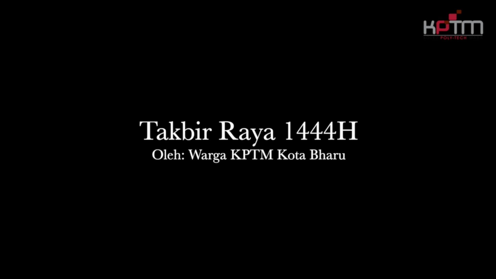 Takbir Raya 1444H